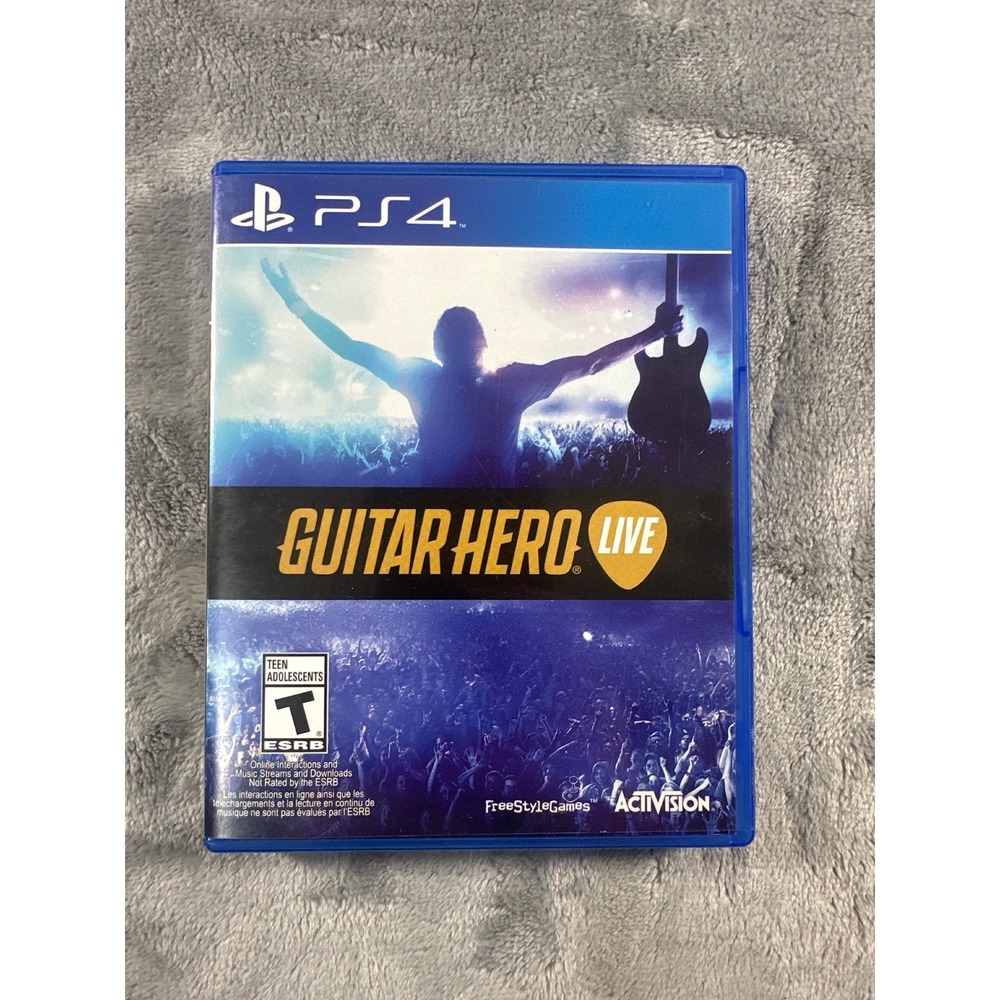 Guitar Hero Live Sony PlayStation 4 PS4 Video Game Activision 2015 Disc Only
